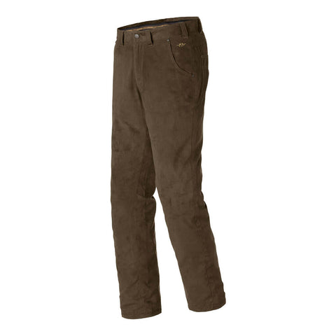 Blaser Mens Suede Trousers Light Markus