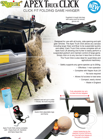 Napier APEX Truck Click - Wildstags.co.uk