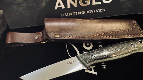 Anglo Hunting Eland Special Edition Knife (Purple Carbon)