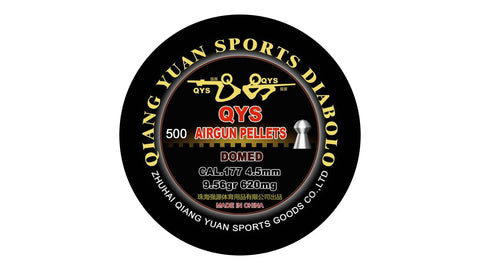 QYS Domed Nose Heavy .177 4.5 9.56gr (500)