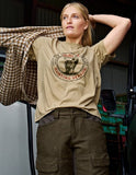Harkila Stag Badge S/S T-shirt Womens