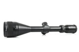 WULF Fireball 4-12x50 Half Mil Dot Reticle 0.1 MRAD Clicks Rifle Scope